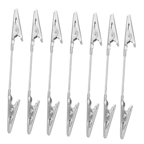 Lurrose 20 Stück Teiliges Doppelseitiger Metall-alligator-clips Starke Klammern für Fotos Notizen Visitenkarten Kompakte Langlebige Memo- -Clips Halter für Veranstaltungen und Bürogebrauch von Lurrose