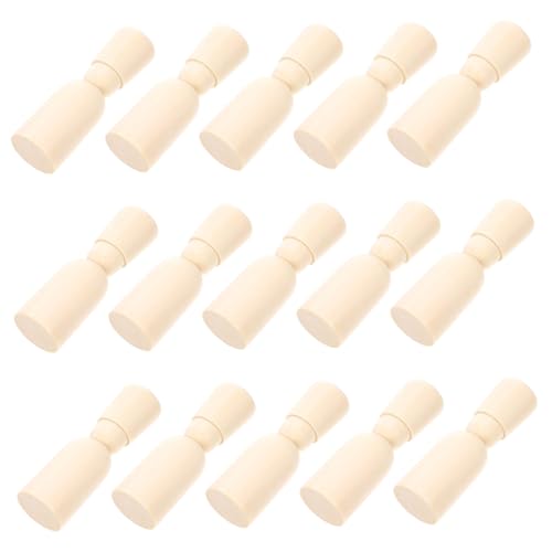 Lurrose 20 Stück Teiliges Holz Puppen mit Hut Diy Malerei Figuren für Basteln und Glatte Oberfläche zum Dekorieren für Heimwerker und Partys Lurrose 20 Stück Teiliges Holz Puppen mit Hut Diy Malerei Figuren für Basteln und Glatte Oberfläche zum Dekorieren für Heimwerker und Partys von Lurrose