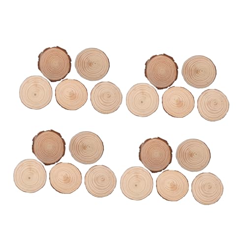 Lurrose 20 Stück Teiliges Set Kleine Runde Holzscheiben Naturbelassene Holzscheiben für Diy Basteln Kinderfreundliche Holzuntersetzer Rustikale Dekoration für Weihnachten und Hochzeit Lurrose 20 Stück Teiliges Set Kleine Runde Holzscheiben Naturbelassene Holzscheiben für Diy Basteln Kinderfreundliche Holzuntersetzer Rustikale Dekoration für Weihnachten und Hochzeit von Lurrose
