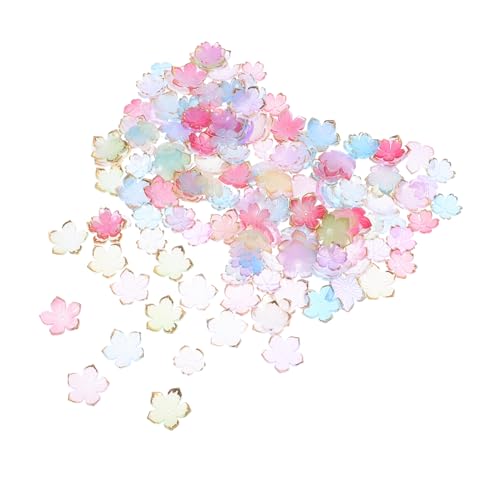 Lurrose 200 Stück Acryl Blüten Perlen Caps mit Farbverlauf Schmuckzubehör für DIY Halsketten Armbänder Ohrringe Handgemachte Blumenmaterialien Endkappen für Halsketten und Armbänder Lurrose 200 Stück Acryl Blüten Perlen Caps mit Farbverlauf Schmuckzubehör für DIY Halsketten Armbänder Ohrringe Handgemachte Blumenmaterialien Endkappen für Halsketten und Armbänder von Lurrose