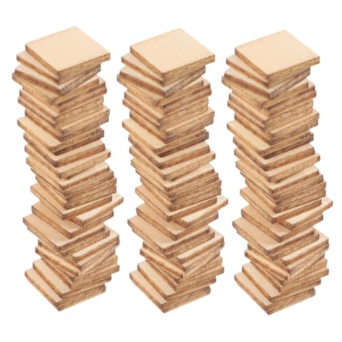 Lurrose 200 Stück Blanko Holz Naturholzstücke zum Bemalen und Basteln Glatte Oberfläche Robuste Diy Holzfliesen für Kreative Dekorationen Lurrose 200 Stück Blanko Holz Naturholzstücke zum Bemalen und Basteln Glatte Oberfläche Robuste Diy Holzfliesen für Kreative Dekorationen von Lurrose