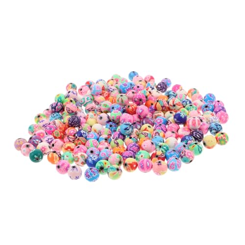 Lurrose 200 Stück Bunte Polymer Clay Perlen Runde Blumen Spacer Perlen Für DIY Schmuckherstellung Armbänder Halsketten Zubehör Lurrose 200 Stück Bunte Polymer Clay Perlen Runde Blumen Spacer Perlen Für DIY Schmuckherstellung Armbänder Halsketten Zubehör von Lurrose