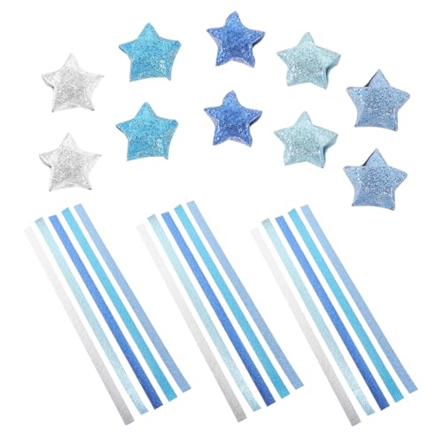 Lurrose 200 Stück DIY Origami Glitzerpapier für Bastelprojekte Mehrfarbiges Faltpapier für Kreative DIY Ideen für Kindergarten und Schule von Lurrose