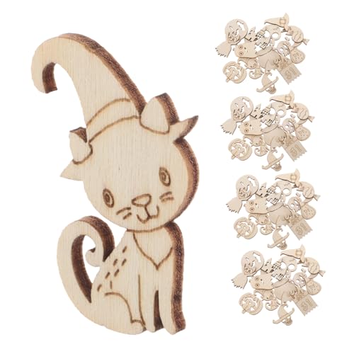 Lurrose 200 Stück Halloween Holz Bastelset Unbemalte Holzscheiben und Kürbis Ausschnitte zum Bemalen Sichere Glatte Holzornamente für DIY Malen Kreative Familienaktivitäten Vielseitige Lurrose 200 Stück Halloween Holz Bastelset Unbemalte Holzscheiben und Kürbis Ausschnitte zum Bemalen Sichere Glatte Holzornamente für DIY Malen Kreative Familienaktivitäten Vielseitige von Lurrose