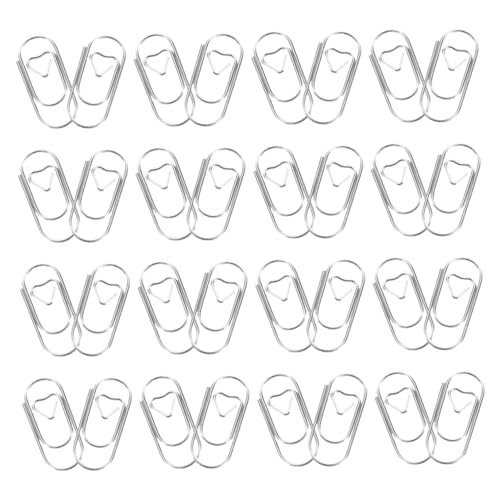 Lurrose 200 Stück Herzförmige Büroklammern Liebesherz Büroklammern Valentinstags Metall Büroklammer Herz Mini Binder Clips Liebesherz Büroklammer Herzförmige Binder Lurrose 200 Stück Herzförmige Büroklammern Liebesherz Büroklammern Valentinstags Metall Büroklammer Herz Mini Binder Clips Liebesherz Büroklammer Herzförmige Binder von Lurrose