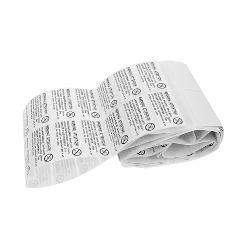 Lurrose 200 Stück Warnaufkleber Selbstklebend Choking Gefahr Labels Für Jahre Verpackung Sicherheitskennzeichnung Lurrose 200 Stück Warnaufkleber Selbstklebend Choking Gefahr Labels Für Jahre Verpackung Sicherheitskennzeichnung von Lurrose