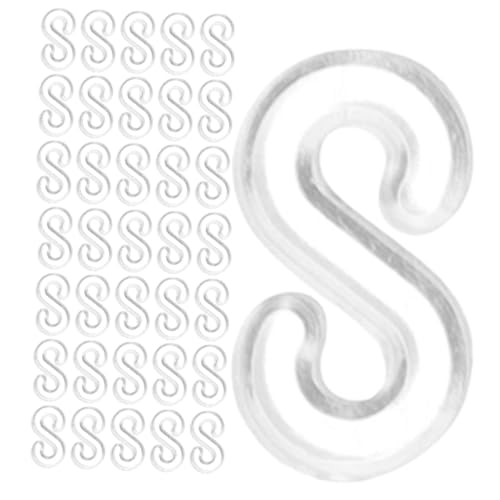 Lurrose 2000 Stück Transparente S Clips für Loom Armbänder Langlebige Kunststoff Verbindungsclips zum Basteln für Familie Schule und Kreative DIY Webprojekte Lurrose 2000 Stück Transparente S Clips für Loom Armbänder Langlebige Kunststoff Verbindungsclips zum Basteln für Familie Schule und Kreative DIY Webprojekte von Lurrose