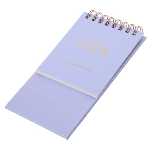 Lurrose 2024 Mini-Tischkalender büroartikel bürogadges miniadvendskalender Staffelei-Kalender 2024 ewige Kalender klein Schreibtischkalender Monatskalender für den Haushalt Papier Violett Lurrose 2024 Mini-Tischkalender büroartikel bürogadges miniadvendskalender Staffelei-Kalender 2024 ewige Kalender klein Schreibtischkalender Monatskalender für den Haushalt Papier Violett von Lurrose