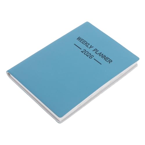 Lurrose 2026 Agenda-Buch Planer Agenda Organizer Organizer-Notizbuch Täglicher Aufgabenplaner Wochenplaner Mini -Planer kleine Notizblöcke notizbuch für die arbeit Pu Blue von Lurrose
