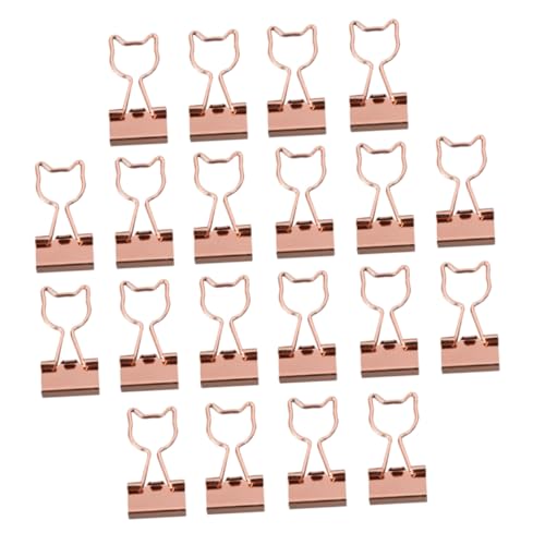 Lurrose 20stücke Metall-binderclips Büroklammern Datei-organisationsclips Organisationsklammern Binderklammern Katze Für Büro Und Schule Lurrose 20stücke Metall-binderclips Büroklammern Datei-organisationsclips Organisationsklammern Binderklammern Katze Für Büro Und Schule von Lurrose
