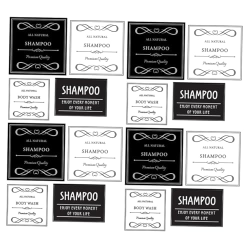 Lurrose 24 Stück Seifenspender Aufkleber Shampoo Aufkleber Shampoo Etiketten Abnehmbare Badezimmer Etiketten Seifenspender Etiketten Shampoo Und Spülungsflaschen Etiketten Pvc Lurrose 24 Stück Seifenspender Aufkleber Shampoo Aufkleber Shampoo Etiketten Abnehmbare Badezimmer Etiketten Seifenspender Etiketten Shampoo Und Spülungsflaschen Etiketten Pvc von Lurrose