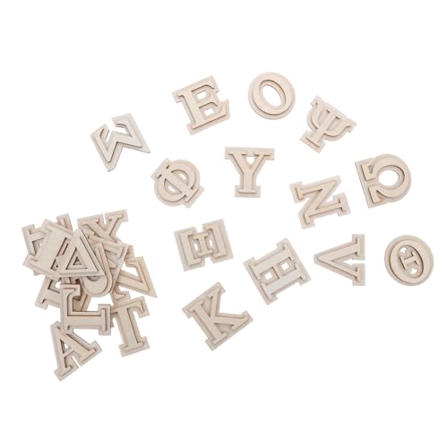 Lurrose 24 Stück Teiliges Holzbuchstaben Griechisches Alphabet Doppellagig Naturbelassen zum Bemalen DIY Wanddeko Familienbasteln Langlebig Solide Holzbuchstaben für Kreative Lurrose 24 Stück Teiliges Holzbuchstaben Griechisches Alphabet Doppellagig Naturbelassen zum Bemalen DIY Wanddeko Familienbasteln Langlebig Solide Holzbuchstaben für Kreative von Lurrose