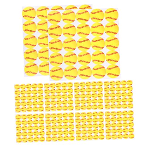 Lurrose 250 Stück Baseballaufkleber Klebeetiketten Sportaufkleber Für Gelbe Cartoon -aufkleber Abnehmbare Aufkleber Baseball -geburtstagsfeieraufkleber Yellow Kupferplattenaufkleber Lurrose 250 Stück Baseballaufkleber Klebeetiketten Sportaufkleber Für Gelbe Cartoon -aufkleber Abnehmbare Aufkleber Baseball -geburtstagsfeieraufkleber Yellow Kupferplattenaufkleber von Lurrose
