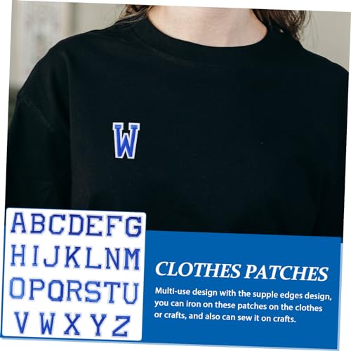 Lurrose 26 Stück Teiliges Bügelbuchstaben Dunkelblau Bestickte Alphabet Patches zum Aufbügeln und Annähen Flexible Kanten Vielseitig für Kleidung Rucksäcke und DIY Basteleien Lurrose 26 Stück Teiliges Bügelbuchstaben Dunkelblau Bestickte Alphabet Patches zum Aufbügeln und Annähen Flexible Kanten Vielseitig für Kleidung Rucksäcke und DIY Basteleien von Lurrose
