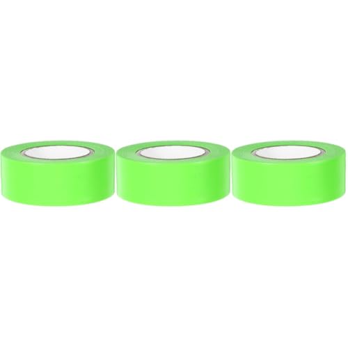 Lurrose 3 Rollen Fluoreszierendes Markierungsband Breites Grünes Band Bodenmarkierungsband Fluoreszierendes Spike Band Großes Warnband Neon Markierungsband Für Den Außenbereich Lurrose 3 Rollen Fluoreszierendes Markierungsband Breites Grünes Band Bodenmarkierungsband Fluoreszierendes Spike Band Großes Warnband Neon Markierungsband Für Den Außenbereich von Lurrose