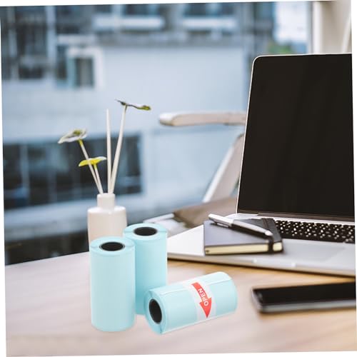 Lurrose 3 Rollen Selbstklebendes Thermopapier Etikettenpapier Abziehbare Korrekturaufkleber Mattes Finish Kratzfest Geeignet für Thermodrucker Beschreibbar für Büro Schule und Zuhause Lurrose 3 Rollen Selbstklebendes Thermopapier Etikettenpapier Abziehbare Korrekturaufkleber Mattes Finish Kratzfest Geeignet für Thermodrucker Beschreibbar für Büro Schule und Zuhause von Lurrose