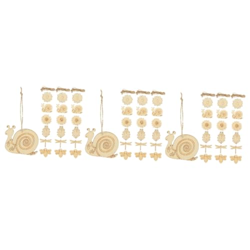 Lurrose 3 Sätze Ausschnitte Malerei Ornament Malerei Leerer Ausschnitt Gravurrohlinge Ausschnitte Zeichnen Leerzeichen Dekorative Ausschnitte Ornament Diy Malspielzeug Holz 60 Stück * 3 von Lurrose