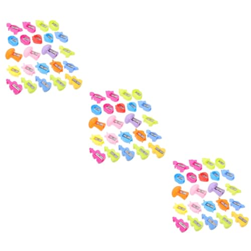 Lurrose 3 Sätze Bleistiftspitzer Mit Cartoon Buntstiftspitzer Klassenzimmer Bleistiftspitzer Tragbare Bleistiftspitzer Bleistiftspitzer Werkzeug Handspitzer Für 30 Stück * 3 von Lurrose