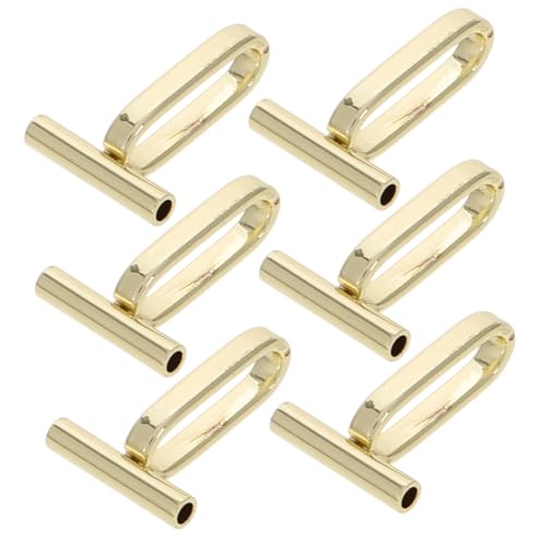 Lurrose 3 Sätze Broschenkonverter Brosche Zubehör Mini-pin-brosche-konverter Schmuck Selbstmachen Halskette Selber Machen Broschennadel-konverter Broschenteil Rostfreier Stahl 6 Stück * 3 von Lurrose
