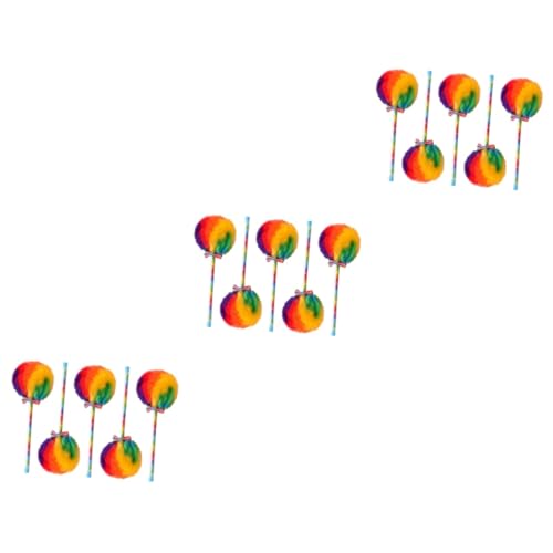 Lurrose 3 Sätze Bunter Haarball-kugelschreiber Flauschiger Kugelschreiber Süße Stifte Für Mädchen Kugelschreiber Witzig Pom Pom Kugelschreiber Dekorative Stifte Pom-pom-stift 5 Stücke * 3 von Lurrose