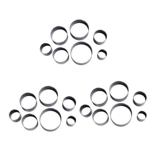 Lurrose 3 Sätze DIY-Werkzeug für Lederhandwerk Stanzen Puncher Schnalle Gürtel Bausatz Schlagwerkzeug Loch Stanzmesser kräftiger Schlag von Lurrose