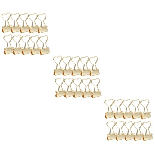 Lurrose 3 Sätze Elliot-ordner Miniclips Led Binderclip Büroklammern Klein Papier Bindemittel Mini-bindeklammern Befestigungsclips Für Dokumente Dokumentclips Metall Golden 10 Stück * 3 Lurrose 3 Sätze Elliot-ordner Miniclips Led Binderclip Büroklammern Klein Papier Bindemittel Mini-bindeklammern Befestigungsclips Für Dokumente Dokumentclips Metall Golden 10 Stück * 3 von Lurrose