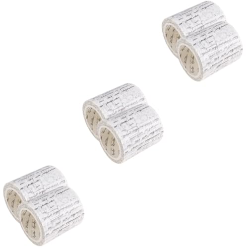 Lurrose 3 Sätze Gothic-band Doppelseitiges Klebeband Strapazierfähig Pastell Bastelset Basteln Für Aufkleber Washi Tapes Zum Basteln Dünne Washi-tapes 2 Rollen * 3 Lurrose 3 Sätze Gothic-band Doppelseitiges Klebeband Strapazierfähig Pastell Bastelset Basteln Für Aufkleber Washi Tapes Zum Basteln Dünne Washi-tapes 2 Rollen * 3 von Lurrose