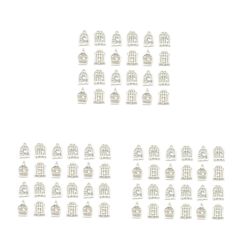 Lurrose 3 Sätze Hängende Holzdekorationen Scrapbooking Ästhetisch Bausatz Sammelalbum Holzhandwerk Holzschnitzel Holzornamente Vogelkäfigschmuck Bambus 100 Stück * 3 von Lurrose