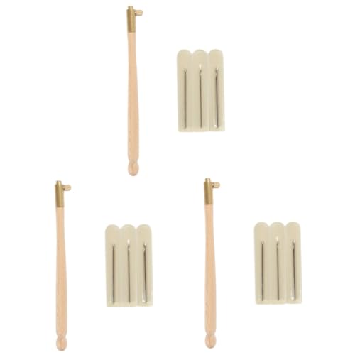 Lurrose 3 Sätze Handwerkszeug Sticknadel Stickerei Stich-Kits Herstellung Anfänger Nähnadeln mit einfachem Faden Haken Nadeleinfädler Bausatz DIY Handwerkzeugset Stickstanze Bambus Lurrose 3 Sätze Handwerkszeug Sticknadel Stickerei Stich-Kits Herstellung Anfänger Nähnadeln mit einfachem Faden Haken Nadeleinfädler Bausatz DIY Handwerkzeugset Stickstanze Bambus von Lurrose