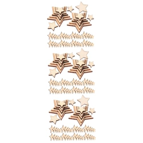 Lurrose 3 Sätze Holzsterne Blanko Holzsterne Für Diy Bastelprojekte Dekoration Für Weihnachten Hochzeiten Streudeko Und 500 Stück * 3 Lurrose 3 Sätze Holzsterne Blanko Holzsterne Für Diy Bastelprojekte Dekoration Für Weihnachten Hochzeiten Streudeko Und 500 Stück * 3 von Lurrose