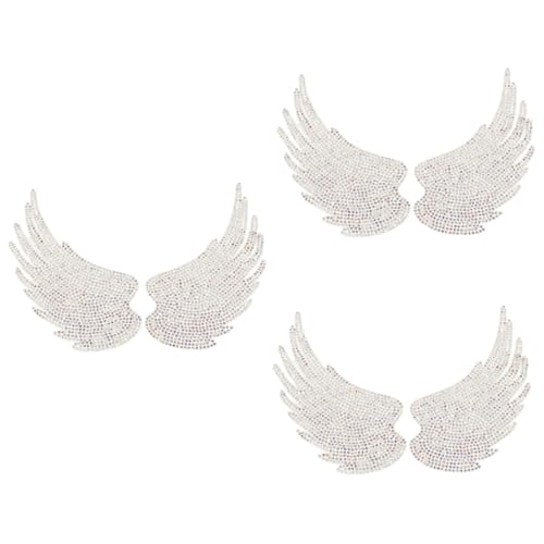 Lurrose 3 Sätze Hot-bohr-patch Nähen Diamantapplikation Flügel Dekoration Stoffe Kostüm Kleidungsstück Kleidung Kleidung Accessoire Heißschmelzkleber Transparent 2 Stück * 3 Lurrose 3 Sätze Hot-bohr-patch Nähen Diamantapplikation Flügel Dekoration Stoffe Kostüm Kleidungsstück Kleidung Kleidung Accessoire Heißschmelzkleber Transparent 2 Stück * 3 von Lurrose