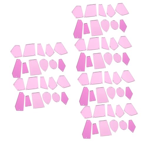 Lurrose 3 Sätze Kleine Acryl Spiegel Strasssteine Zum Aufnähen Dekorative Rhinestones Für Diy Kleidung Und Handwerk Vielseitig Einsetzbar Und Langlebig 50 Stück * 3 von Lurrose