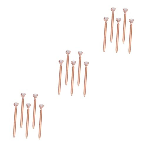 Lurrose 3 Sätze Kreative Kugelschreiber Rosenstift Edelsteinstift Stifte Für Die Schule Diamant Kugelschreiber Kugelschreiber Zappelstift Flair Stifte Lehrer 5 STÜCKE * 3 von Lurrose
