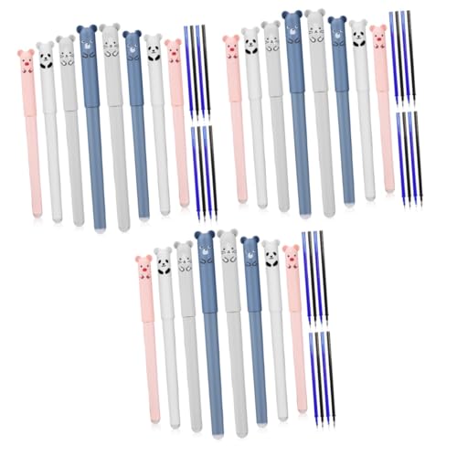 Lurrose 3 Sätze Löschbarer Kugelschreiber Briefpapier Radierbare Kugelschreiber Erasable Pens Löschbarer Cartoon-stift Büro Löschbarer Stift Kreative Stifte Plastik 8 Stücke * 3 von Lurrose