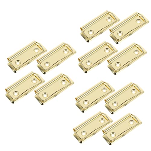 Lurrose 3 Sätze Metallclip -ordner Büroklammern Schwarze Heftklammern Bürobedarf Clipboard-clips Für Unternehmen Klemmbrettklemmen Heftklammern Groß Golden Aluminiumlegierung 4 Stück * 3 Lurrose 3 Sätze Metallclip -ordner Büroklammern Schwarze Heftklammern Bürobedarf Clipboard-clips Für Unternehmen Klemmbrettklemmen Heftklammern Groß Golden Aluminiumlegierung 4 Stück * 3 von Lurrose