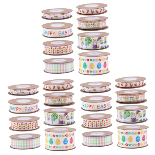 Lurrose 3 Sätze Osterei-band Ostergeschenk Verpackung Ostergeschenkverpackung Ostergeschenke Verpackung Bunt Schleife Rosa Für Diy Liefert Geschenkband Verpacken Polyester 8 Rollen * 3 Lurrose 3 Sätze Osterei-band Ostergeschenk Verpackung Ostergeschenkverpackung Ostergeschenke Verpackung Bunt Schleife Rosa Für Diy Liefert Geschenkband Verpacken Polyester 8 Rollen * 3 von Lurrose