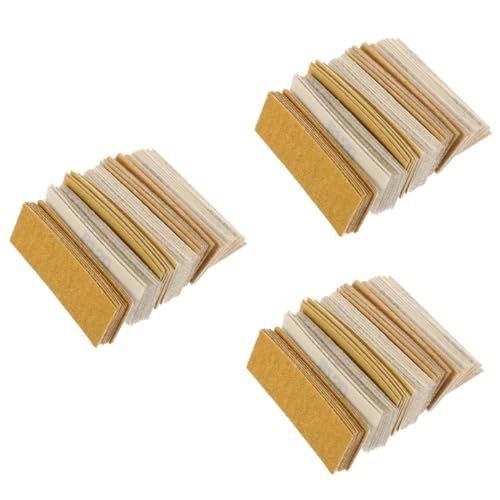 Lurrose 3 Sätze Schleifpapier Beflocken Streugut Schleifen Schleifpapier Für Holzmöbel Detail Werkzeugsandpapier Verschiedene Sandpapier Fortschrittliche Beschichtung Gelb 60 Blätter * 3 Lurrose 3 Sätze Schleifpapier Beflocken Streugut Schleifen Schleifpapier Für Holzmöbel Detail Werkzeugsandpapier Verschiedene Sandpapier Fortschrittliche Beschichtung Gelb 60 Blätter * 3 von Lurrose