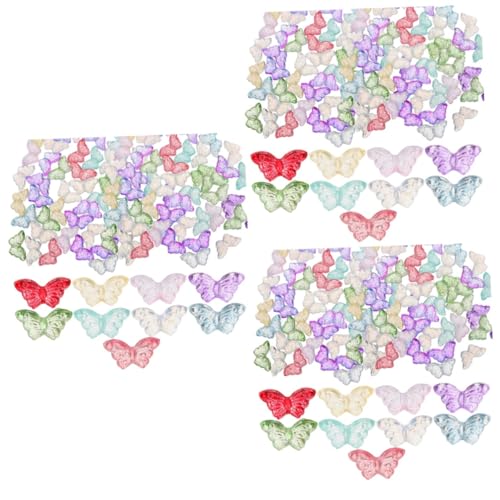 Lurrose 3 Sätze Schmetterling Glasperlen Lose Perlen Schmetterlinge Schmetterlingsdekoration Schmetterlingsperlen Accessoires Zur Herstellung Von Haarschmuck Halskette Perlen 100 Stück * 3 Lurrose 3 Sätze Schmetterling Glasperlen Lose Perlen Schmetterlinge Schmetterlingsdekoration Schmetterlingsperlen Accessoires Zur Herstellung Von Haarschmuck Halskette Perlen 100 Stück * 3 von Lurrose