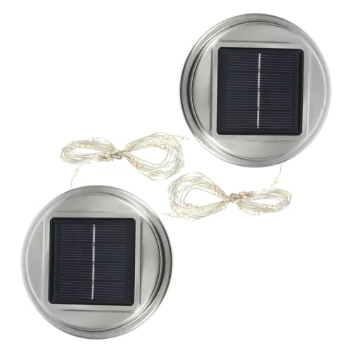 Lurrose 3 Sätze Sonnenlampe Im Freien Klein Solar- Dekorativ Außen Deckel Garten Sonnenlichter Solarleuchten Garten Solargartendekoration Rostfreier Stahl 2 Stück * 3 Lurrose 3 Sätze Sonnenlampe Im Freien Klein Solar- Dekorativ Außen Deckel Garten Sonnenlichter Solarleuchten Garten Solargartendekoration Rostfreier Stahl 2 Stück * 3 von Lurrose