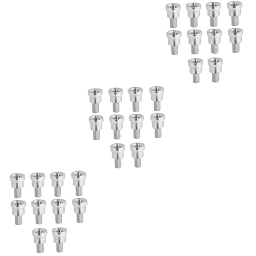 Lurrose 3 Sätze Trockenbau Positionierer Schlüssel Schraube Trockenbau Bits Bohrer Trockenbau Silber 10 Stück * 3 von Lurrose