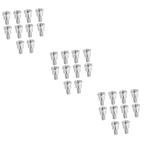 Lurrose 3 Sätze Trockenbaupositionierer Schlüssel Schrauben Trockenbauteile Bohrer Für Trockenbau Silver 10 Stück * 3 von Lurrose