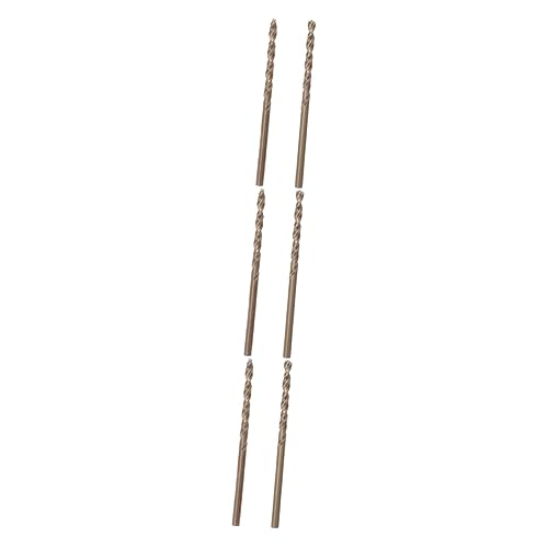 Lurrose 3 Sätze -bohrer Hartmetallbohrer Aluminium Bohrbit Für Metall Kleiner Bohrer Bits Für Bohrer Bohrerbits Für Metallbohrungen Silber Hochgeschwindigkeitsstahl 2 Stück * 3 von Lurrose