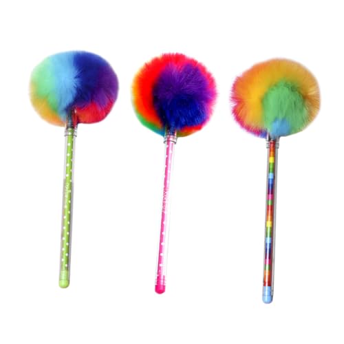 Lurrose 3 Stück Flauschige Kugelschreiber mit Weichem Plüschkopf Bunte Stifte für Schule und Büro Angenehmes Schreibgefühlserlebnis Praktische Geschenkidee für Freunde Zufällige Farbe Lurrose 3 Stück Flauschige Kugelschreiber mit Weichem Plüschkopf Bunte Stifte für Schule und Büro Angenehmes Schreibgefühlserlebnis Praktische Geschenkidee für Freunde Zufällige Farbe von Lurrose