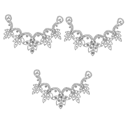 Lurrose 3 Stück Heißkleber-Bodenstoffaufkleber bestickt Strasssteine Edelsteine Klebstoff trimmen Patch schmucksteine gems bügeln Taschenapplikation Aufnäher für Kleidung Heißschmelzkleber Lurrose 3 Stück Heißkleber-Bodenstoffaufkleber bestickt Strasssteine Edelsteine Klebstoff trimmen Patch schmucksteine gems bügeln Taschenapplikation Aufnäher für Kleidung Heißschmelzkleber von Lurrose