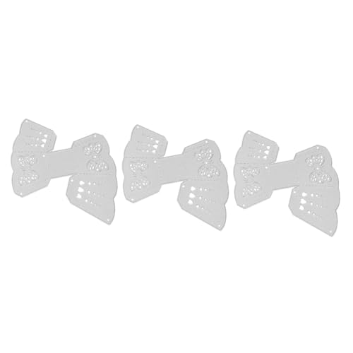 Lurrose 3 Stück Stanzteile für die Kartenherstellung Stanzformen für die Kartenherstellung Schneiden cutter messser die cutting machine Scrapbooking-Stanzformen Stempel DIY Stanzform von Lurrose