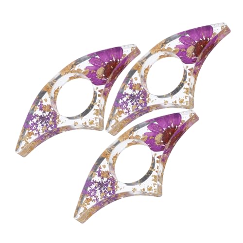Lurrose 3 Stück Teiliges Daumenbuchseitenhalter mit Getrockneten Blumen Lesezeichen für Buchliebhaber Lesezubehör für Leseratten Komfortabler Seitenhalter aus Resin mit Fingerloch Lurrose 3 Stück Teiliges Daumenbuchseitenhalter mit Getrockneten Blumen Lesezeichen für Buchliebhaber Lesezubehör für Leseratten Komfortabler Seitenhalter aus Resin mit Fingerloch von Lurrose