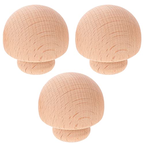 Lurrose 3 Stück Unlackierte Holz Mushroom Figuren für Diy Graffiti Malen und Basteln für Handgemachte Deko Projekte Lurrose 3 Stück Unlackierte Holz Mushroom Figuren für Diy Graffiti Malen und Basteln für Handgemachte Deko Projekte von Lurrose