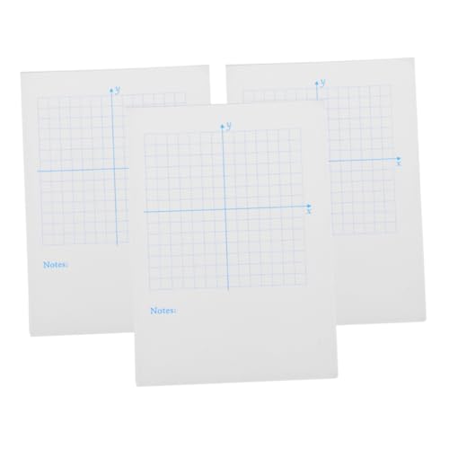 Lurrose 3 Stück Xy Koordinaten Übungsheft für Mathematik Notizbuch mit Gitter für Schüler Lehrer und Ingenieure für Klassenraum und Blau Lurrose 3 Stück Xy Koordinaten Übungsheft für Mathematik Notizbuch mit Gitter für Schüler Lehrer und Ingenieure für Klassenraum und Blau von Lurrose