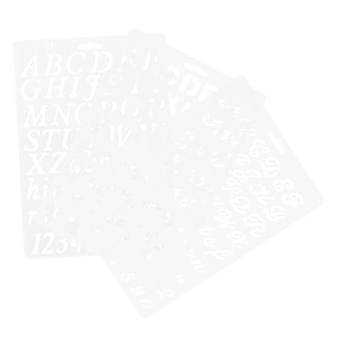 Lurrose 3 Stück Zeichnungsvorlage Lineal Briefe Zeichenschablonen Zeichnungsvorlagen Zahlen Alphabetschablonen Zum Malen Schriftzeichen Große Schablonen Malvorlagen Und Das Haustier Black Lurrose 3 Stück Zeichnungsvorlage Lineal Briefe Zeichenschablonen Zeichnungsvorlagen Zahlen Alphabetschablonen Zum Malen Schriftzeichen Große Schablonen Malvorlagen Und Das Haustier Black von Lurrose