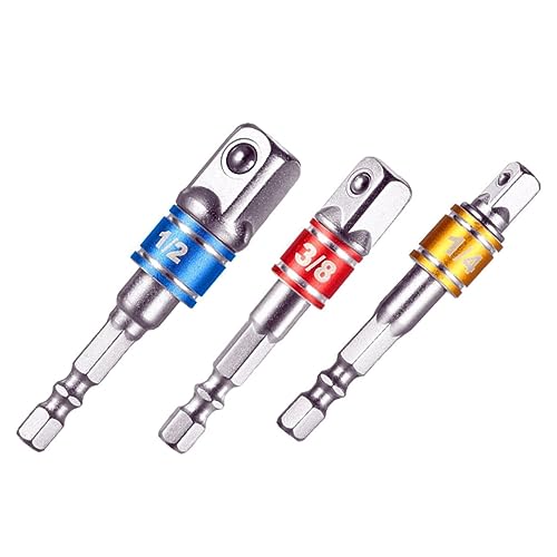 Lurrose 3 Teilige Elektrische Bohrer Gelenk Bit Verlängerung Schwenkbarer Bit Spitzenhalter Elektrowerkzeug Zubehör Bit Adapter Elektrische Bohrer Verlängerung Verlängerung Für Bits von Lurrose
